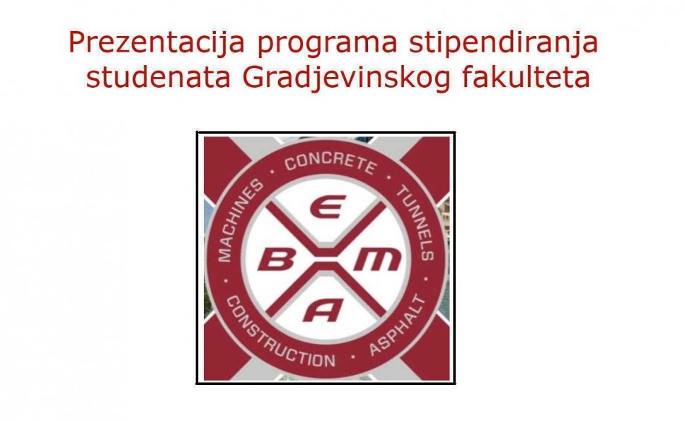 Program stipendiranja kompanije BEMAX