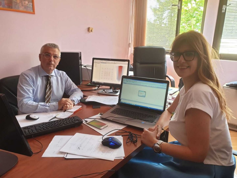 Posjeta profesora Nicole Nistica sa Univerziteta Sapienza u Rimu u okviru realizacije zajedničkog bilateralnog naučnog projekta sa Građevinskim fakultetom
