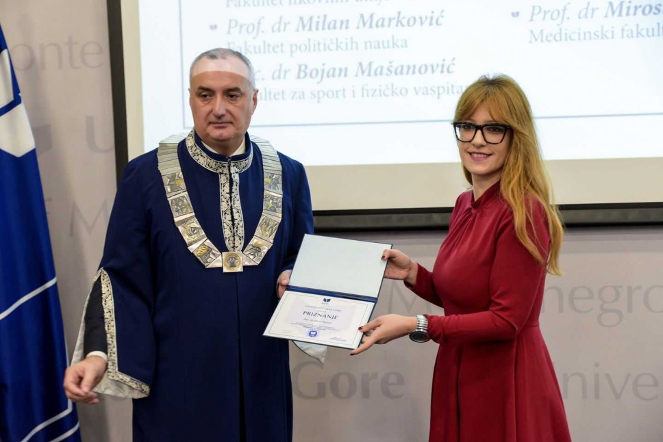 Nagrađena Pejović: Sporazum o saradnji sa Dalian Univerzitetom je uspjeh za sve