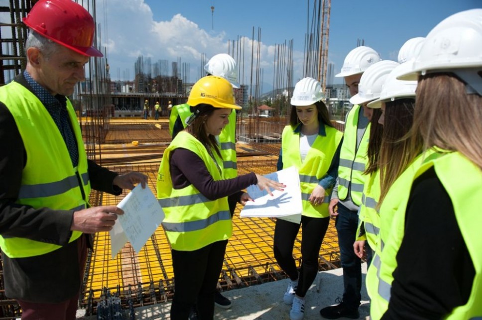 Na Građevinskom fakultetu interesovanje za upis među maturantima promoviše sama profesija graditelja