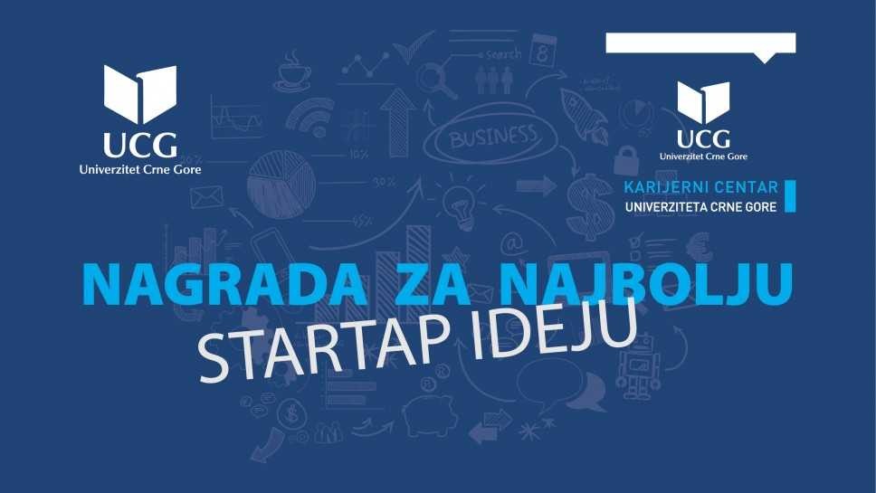 Nagradni konkurs za najbolju startap ideju studenata Univerziteta Crne Gore