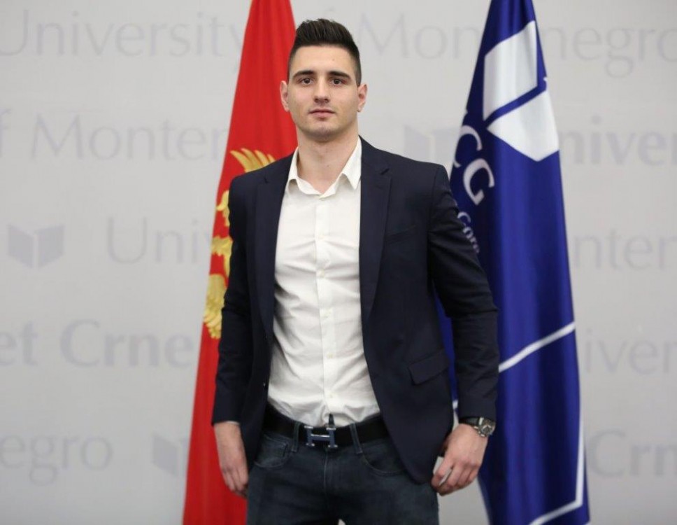 Jovan Miljanić, najbolji student Mašinskog fakulteta za studijsku 2020/21. godinu