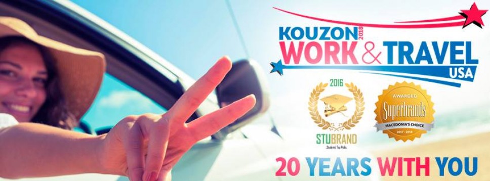 Prijave za Work And Travel 2018 program otvorene u kancelariji KOUZON-a.