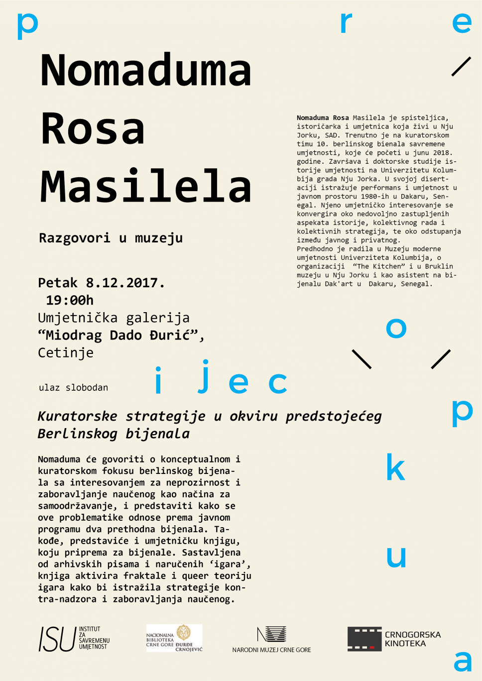 Program Prokupacije - Nomaduma Rosa Masilelai  