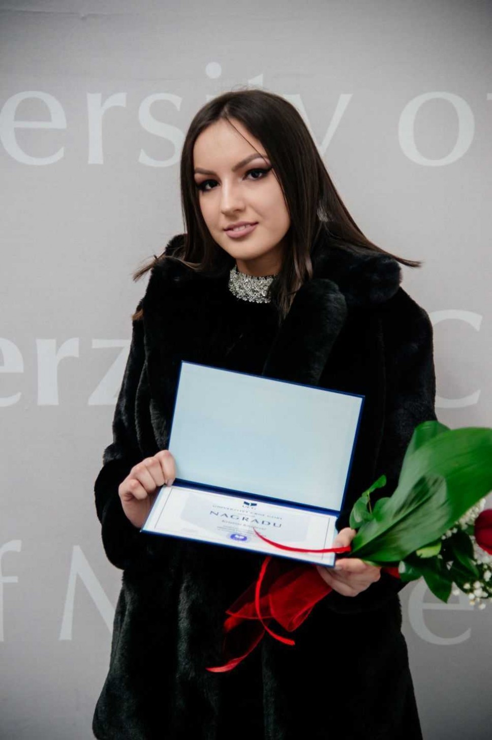Kristina Knežević, najbolji student Fakulteta političkih nauka