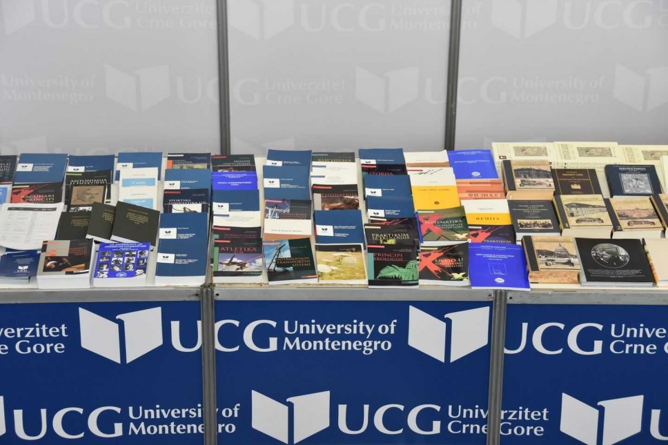 Univerzitet Crne Gore učestvovaće na Internacionalnom sajmu knjiga Podgorica 2020