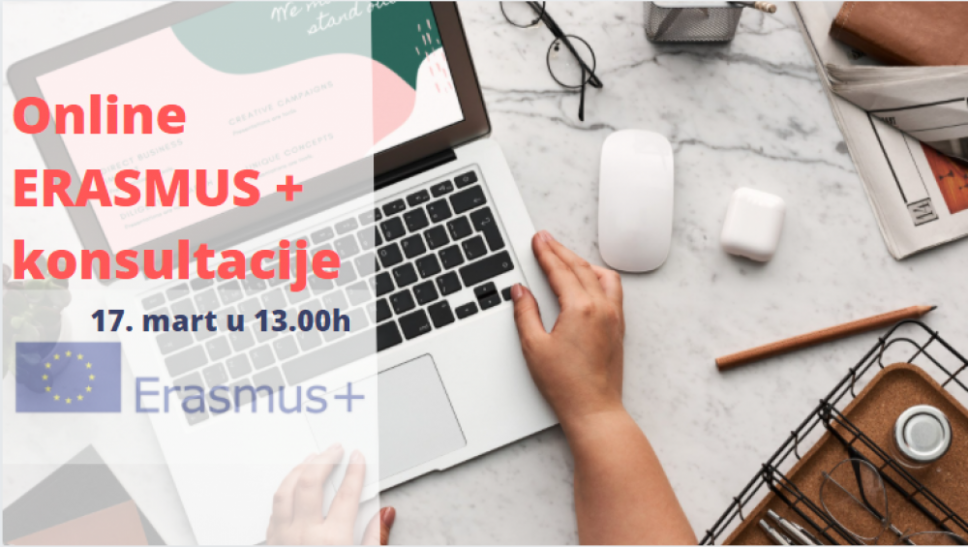 Onlajn konsultacije o Erasmus + razmjenama za studente
