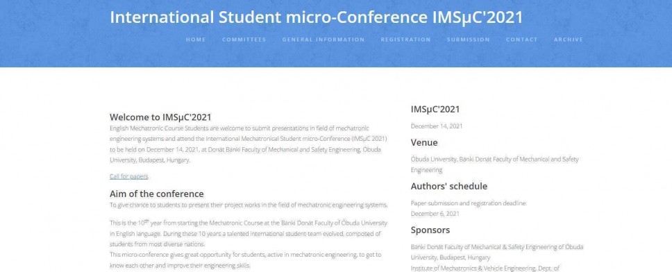 Poziv za učešće na međunarodnoj studentskoj konferenciji „International Student micro-Conference IMSμC