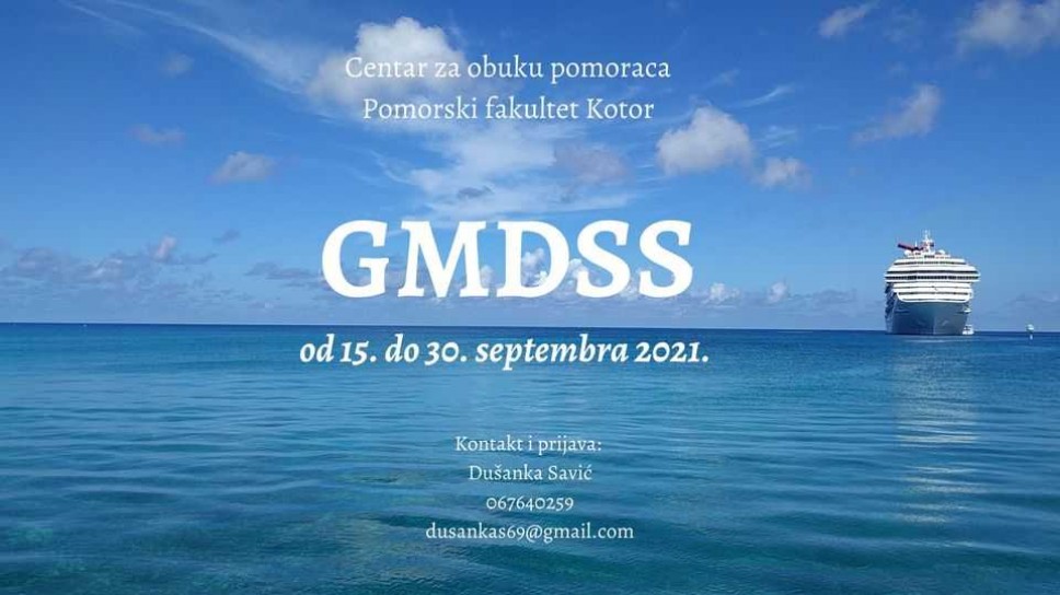 Prijava za GMDSS