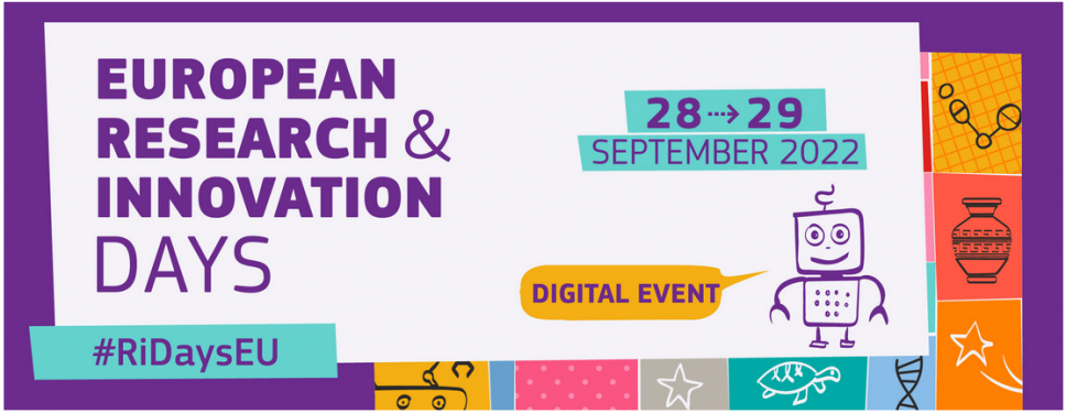 Evropski dani istraživanja i inovacija, 28-29. septembar 2022. godine