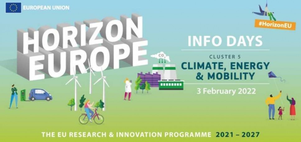 Info dan Klaster 5 – Klima, energija i mobilnost, 3. februar 2022.   
