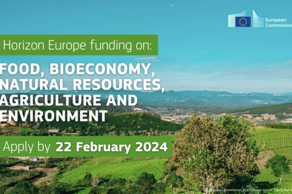 Otvoreni Pozivi za podnošenje predloga u okviru Klastera 6 „Hrana, bioekonomija, prirodni resursi, poljoprivreda i životna sredina“ programa Horizont Evropa 2024 
