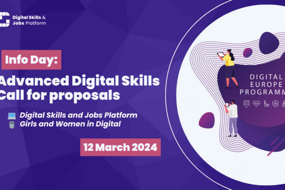 Info dan o novim pozivima za napredne digitalne vještine